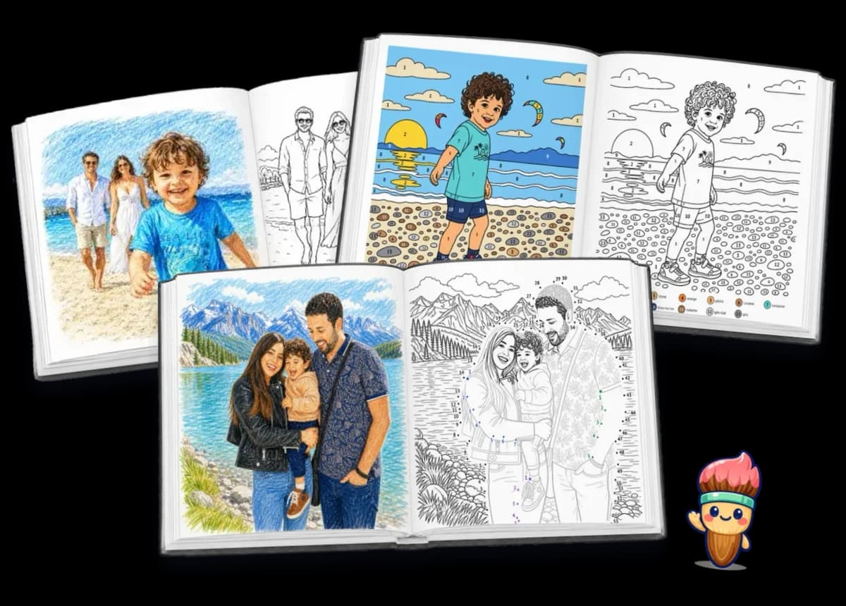 The Pinso Album personalized from your family photos